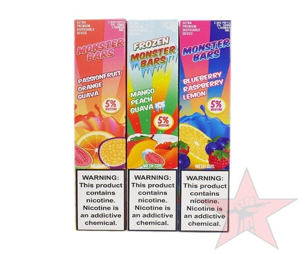 Monster Bars packaging